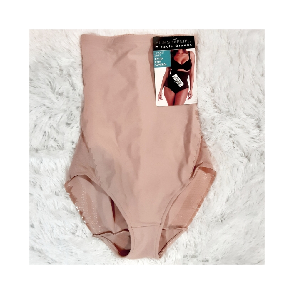SlimShaper Women's High-Waisted Extra Firm Briefs